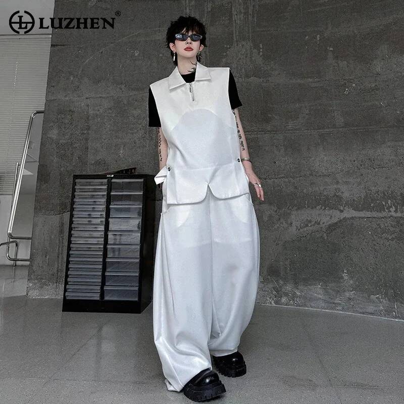 LUZHEN Vest 2026 Moda Estiva U - Men'S Fashion Loose Pants recensione e prezzo