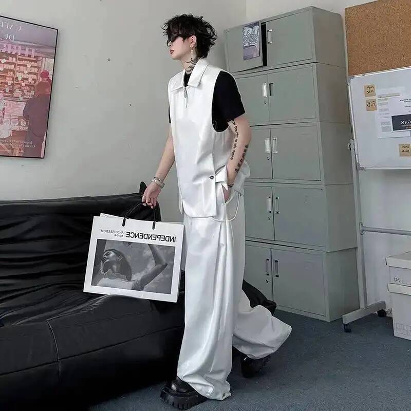 LUZHEN Vest 2026 Moda Estiva U - Men'S Fashion Loose Pants recensione e prezzo