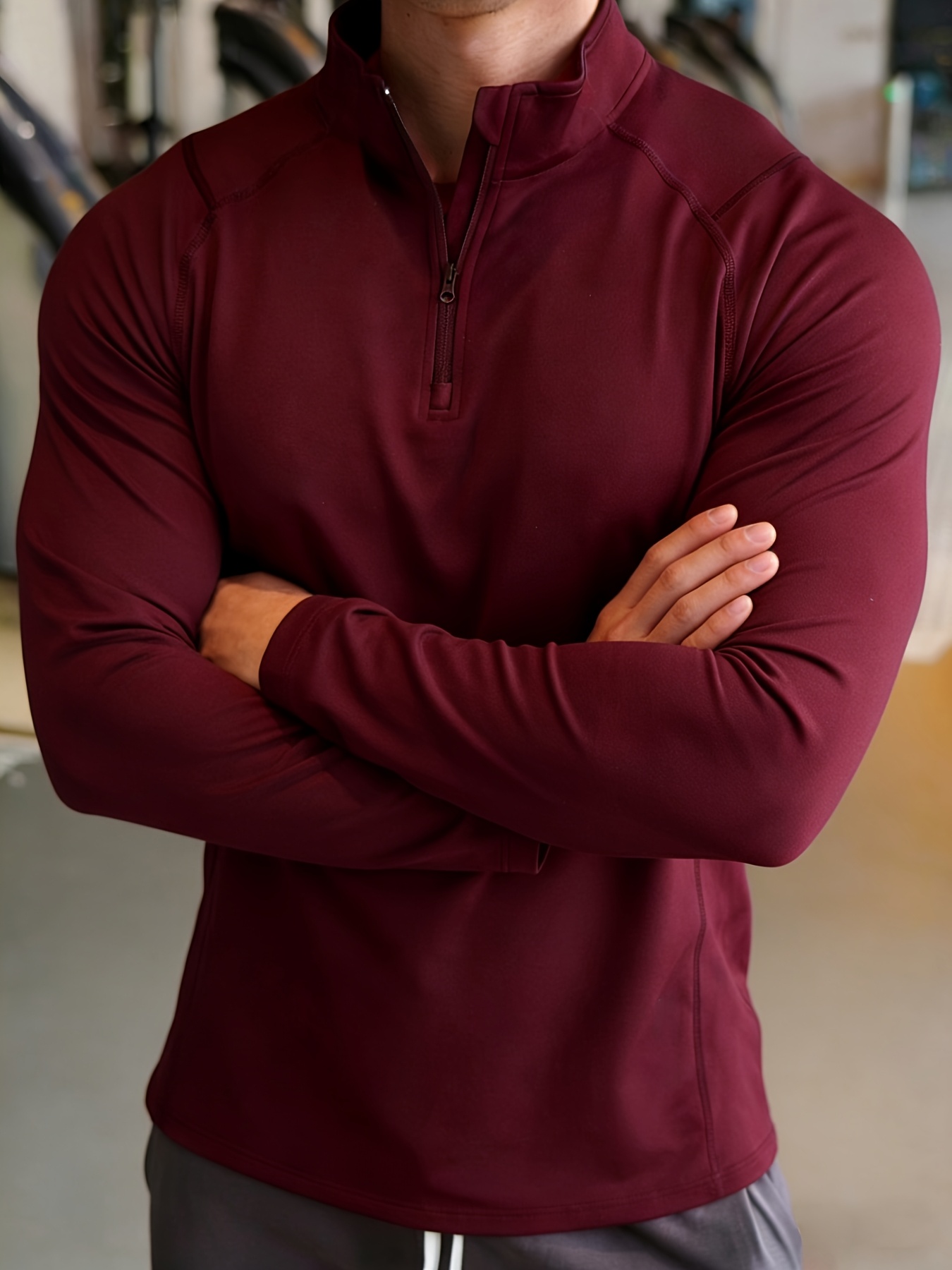 Polo a Maniche Lunghe da Uomo  - Muscle Tee Workout recensione e prezzo