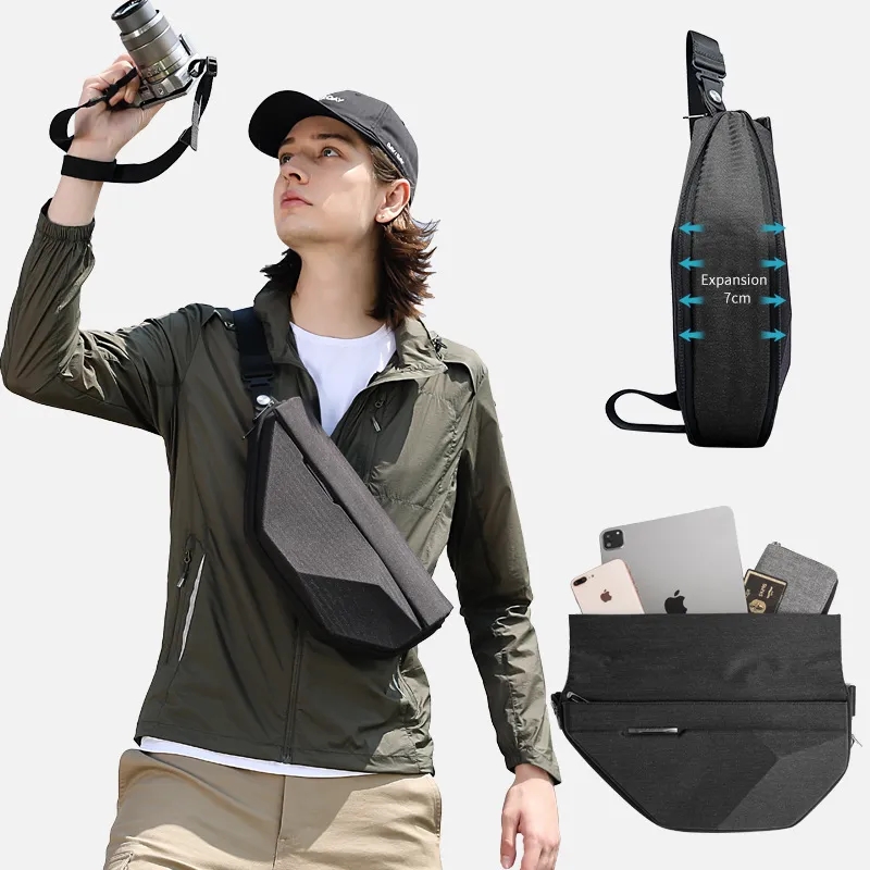 BANGE Cross Man Borsa antifurt - Men'S Fashion Bag recensione e prezzo