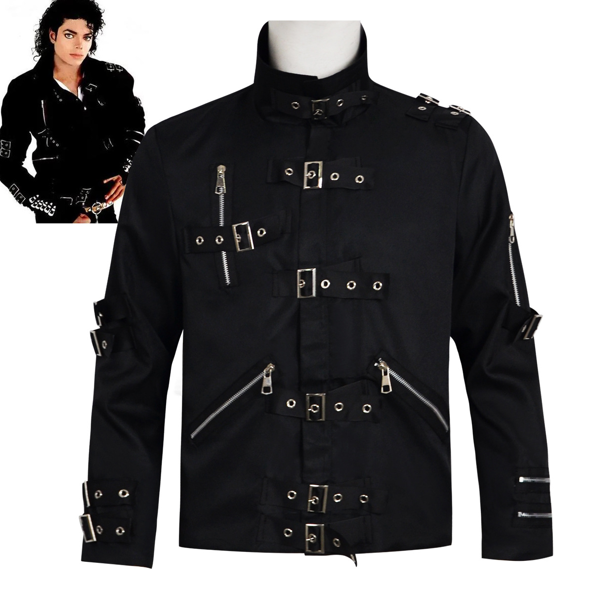 Giacca in Pelle V8 Stile Punk  - Men'S Fashion Leather Jacket recensione e prezzo