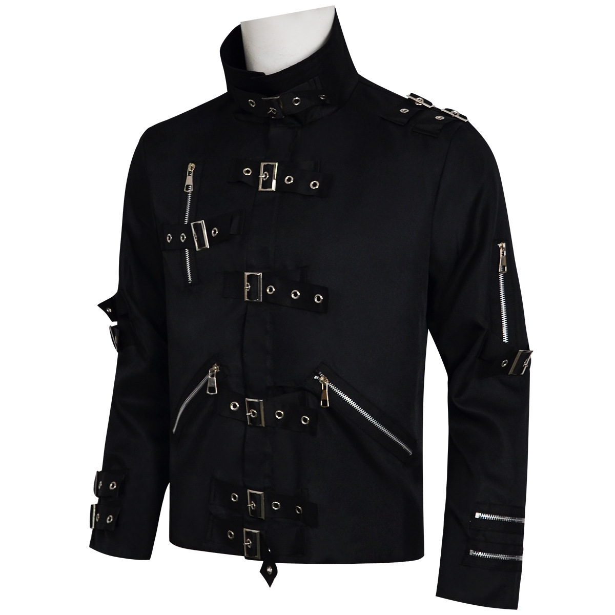 Giacca in Pelle V8 Stile Punk  - Men'S Fashion Leather Jacket recensione e prezzo