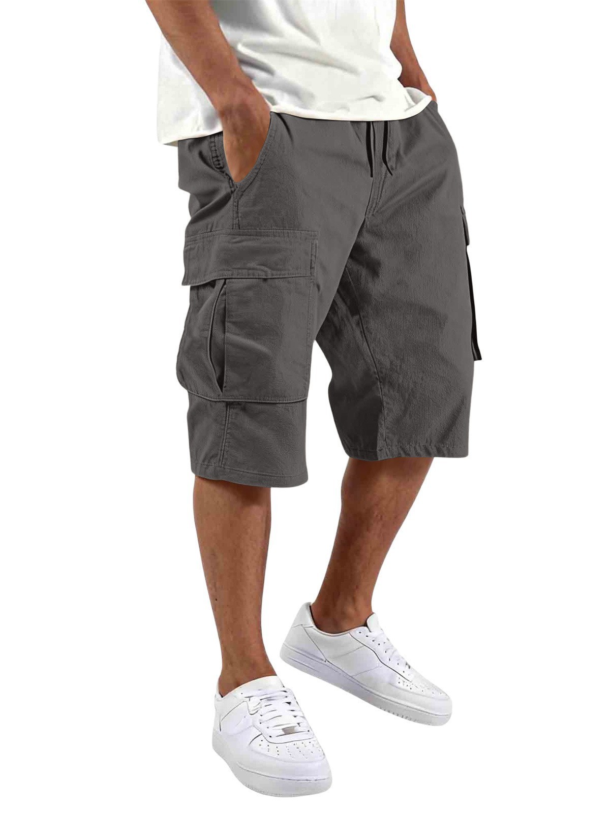 Pantaloncini Cargo da Uomo Est - Men'S Fashion Loose Pants recensione e prezzo