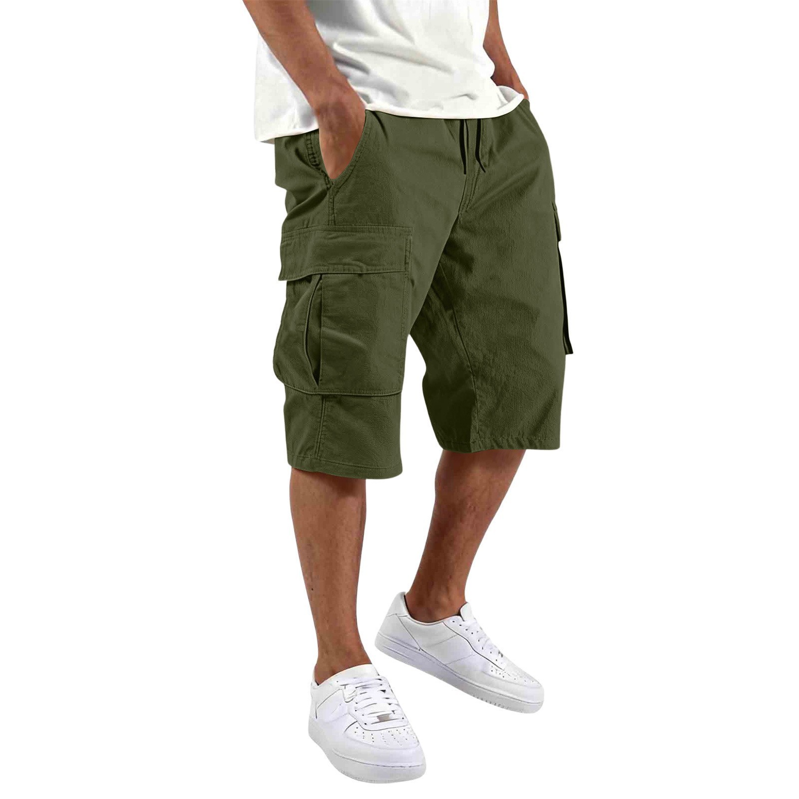 Pantaloncini Cargo da Uomo Est - Men'S Fashion Loose Pants recensione e prezzo