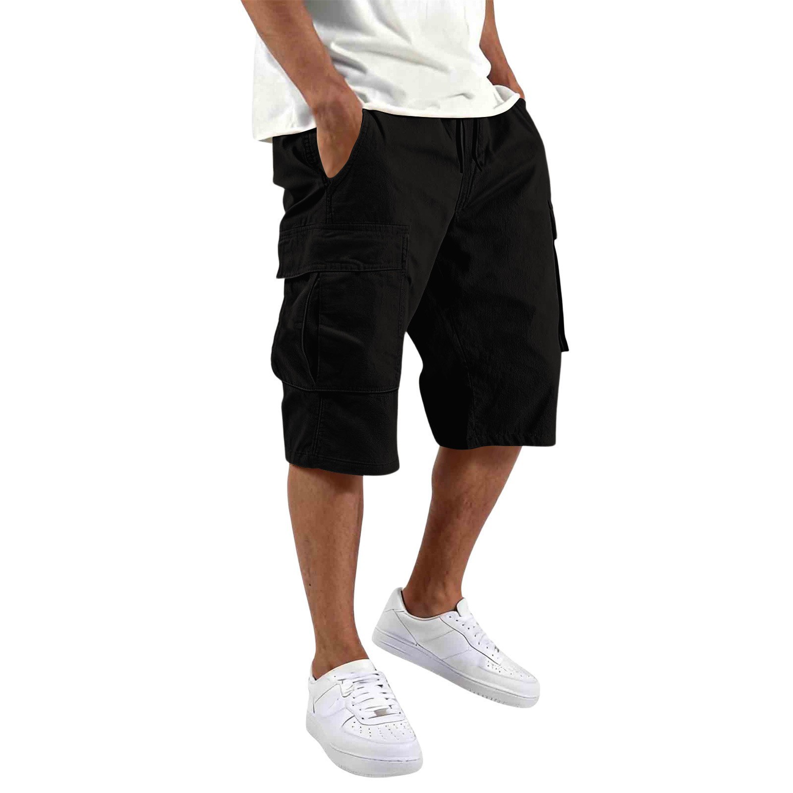 Pantaloncini Cargo da Uomo Est - Men'S Fashion Loose Pants recensione e prezzo