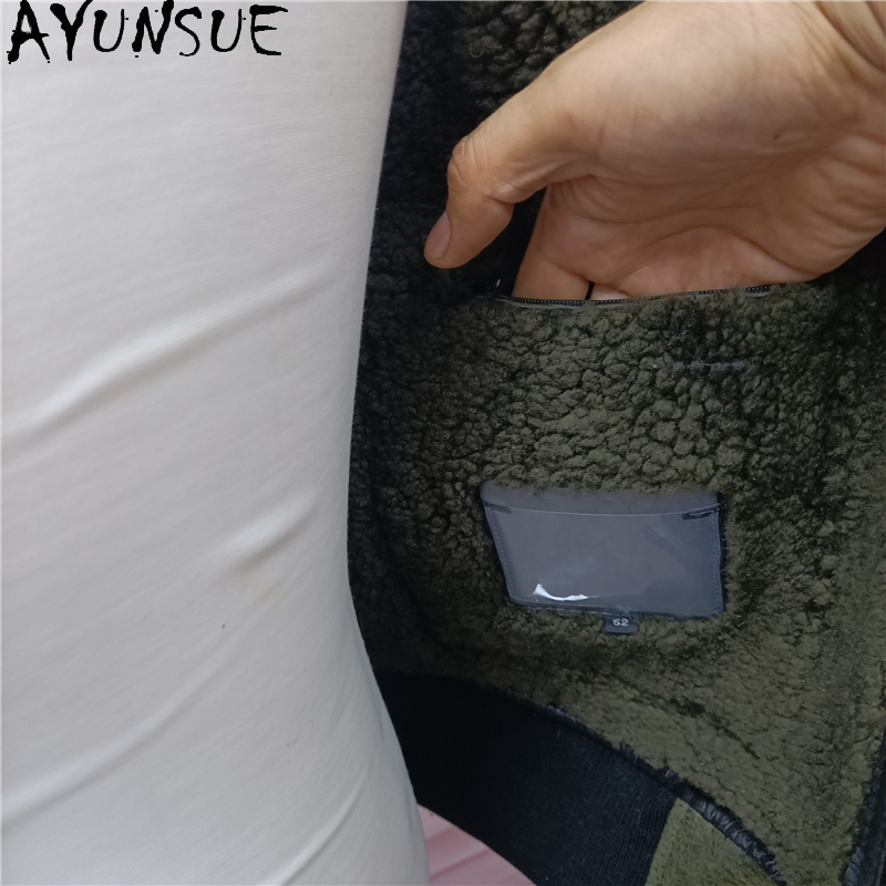 AYUNSUE Caldo Cappotto di Pell - Men'S Fashion Leather Jacket recensione e prezzo