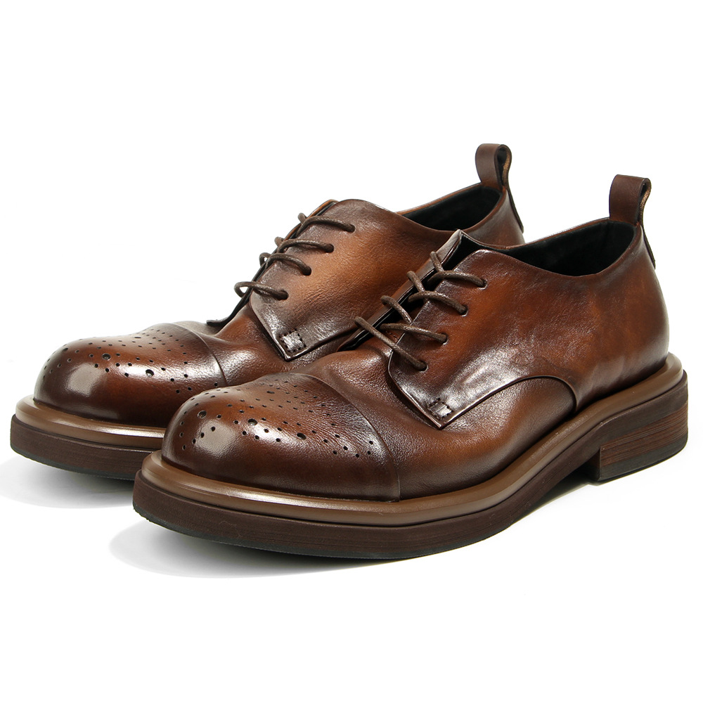 Scarpe brogue da uomo in vera  - Oxford Shoes Brogue recensione e prezzo