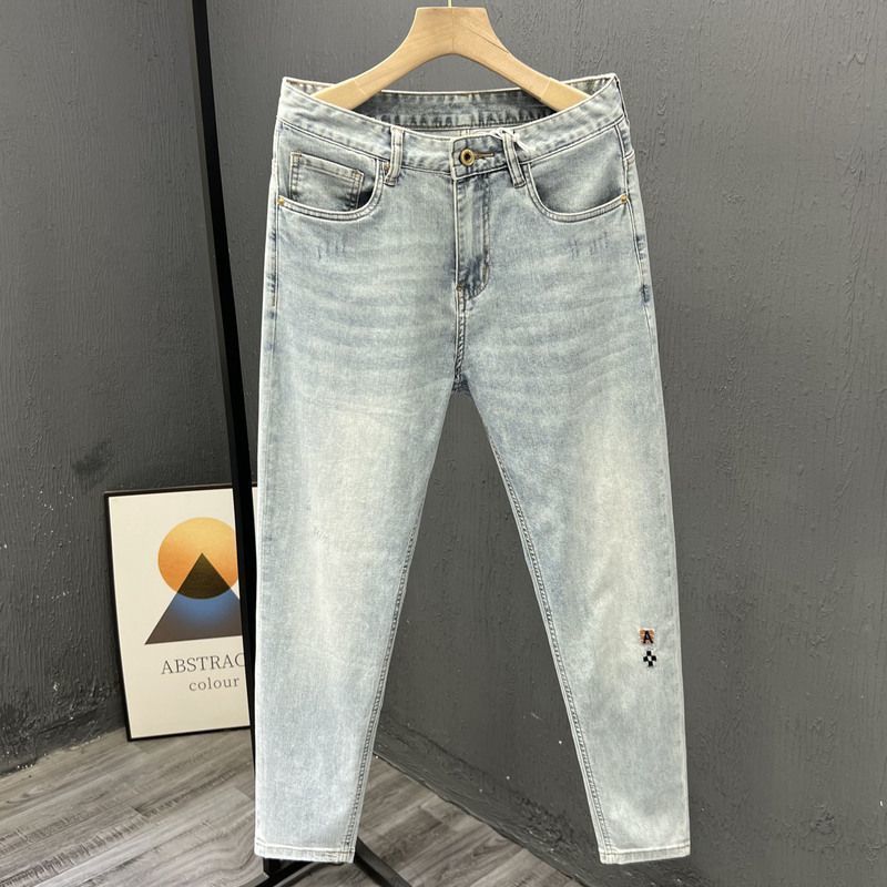 Nuovi Jeans Denim da uomo alla - Skinny Jeans Ripped recensione e prezzo