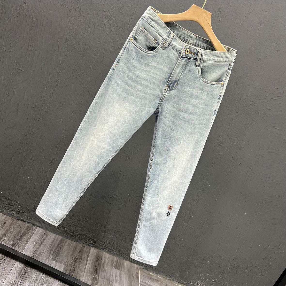 Nuovi Jeans Denim da uomo alla - Skinny Jeans Ripped recensione e prezzo