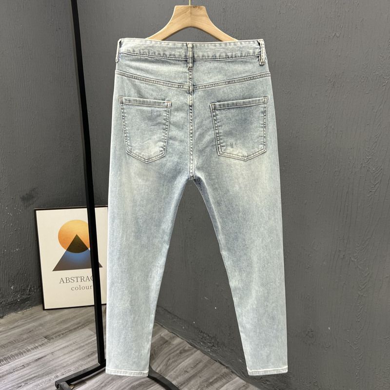 Nuovi Jeans Denim da uomo alla - Skinny Jeans Ripped recensione e prezzo