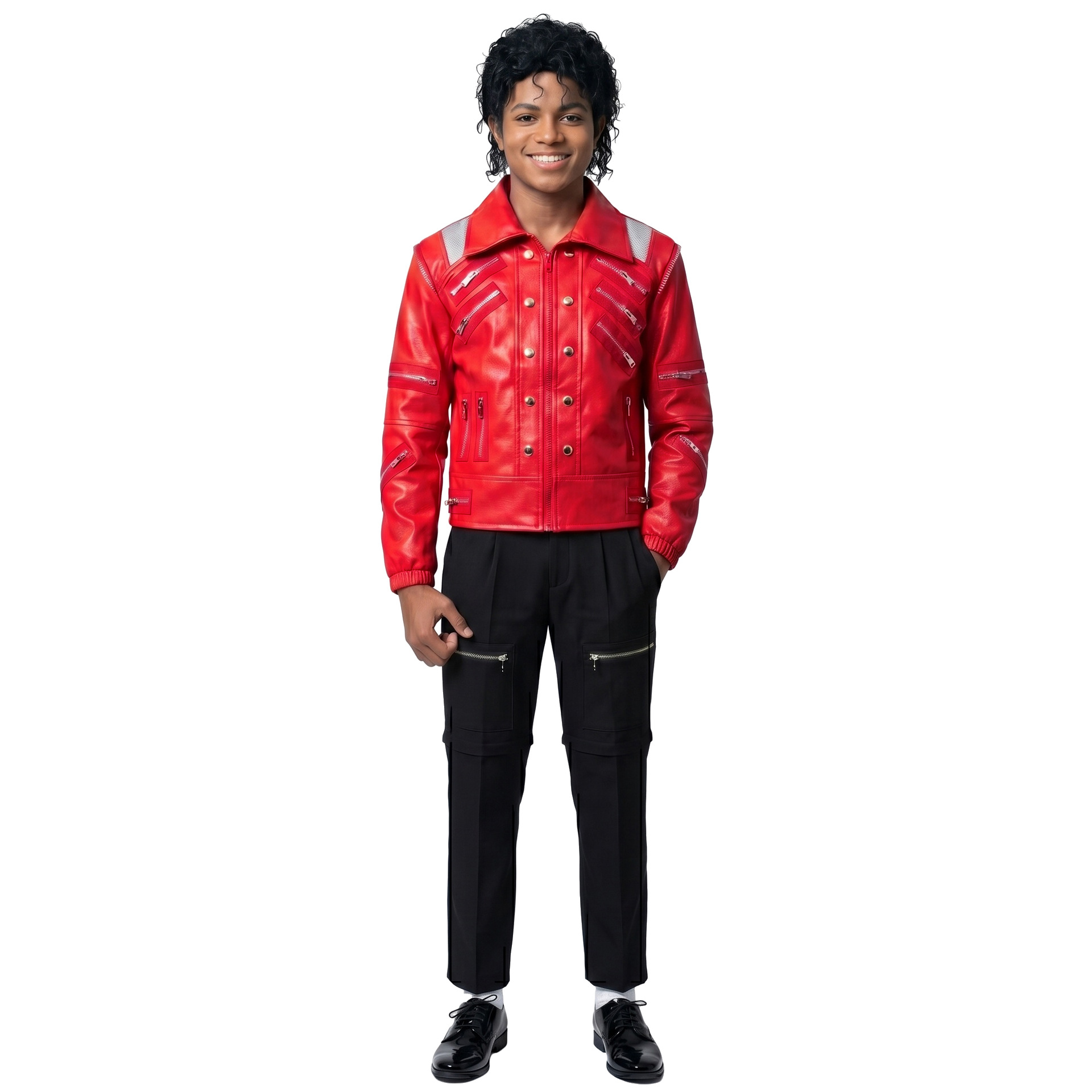 Costume da Star Pop Anni '80 S - Men'S Fashion Leather Jacket recensione e prezzo