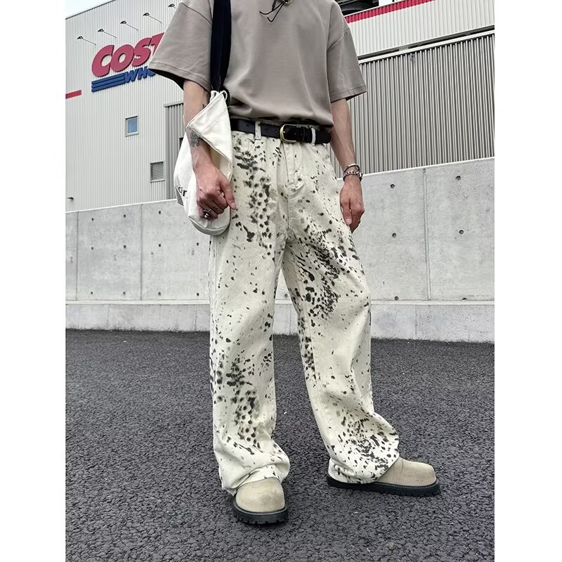 2000S vestiti Y2K moda leopard - Men'S Fashion With Baggy Jeans recensione e prezzo