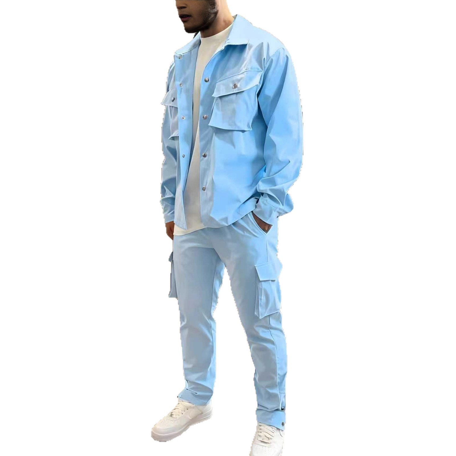 Set Moda Uomo: Giacca e Pantal - Men'S Fashion Zipper Jacket recensione e prezzo