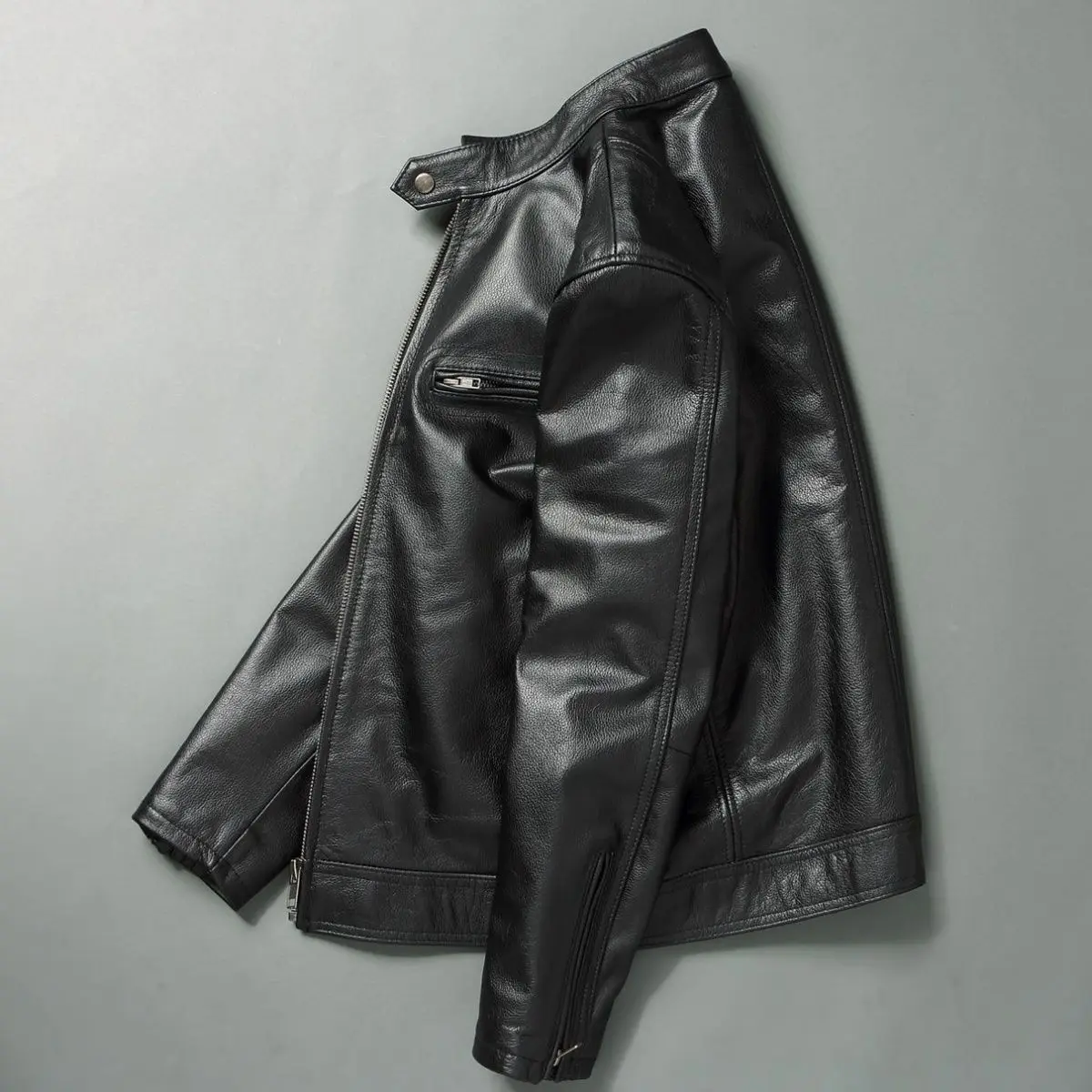 Giacca in vera pelle da uomo 1 - Men'S Fashion Leather Jacket recensione e prezzo