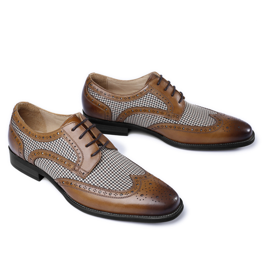 Nuove scarpe da uomo d'affari  - Oxford Shoes Brogue recensione e prezzo