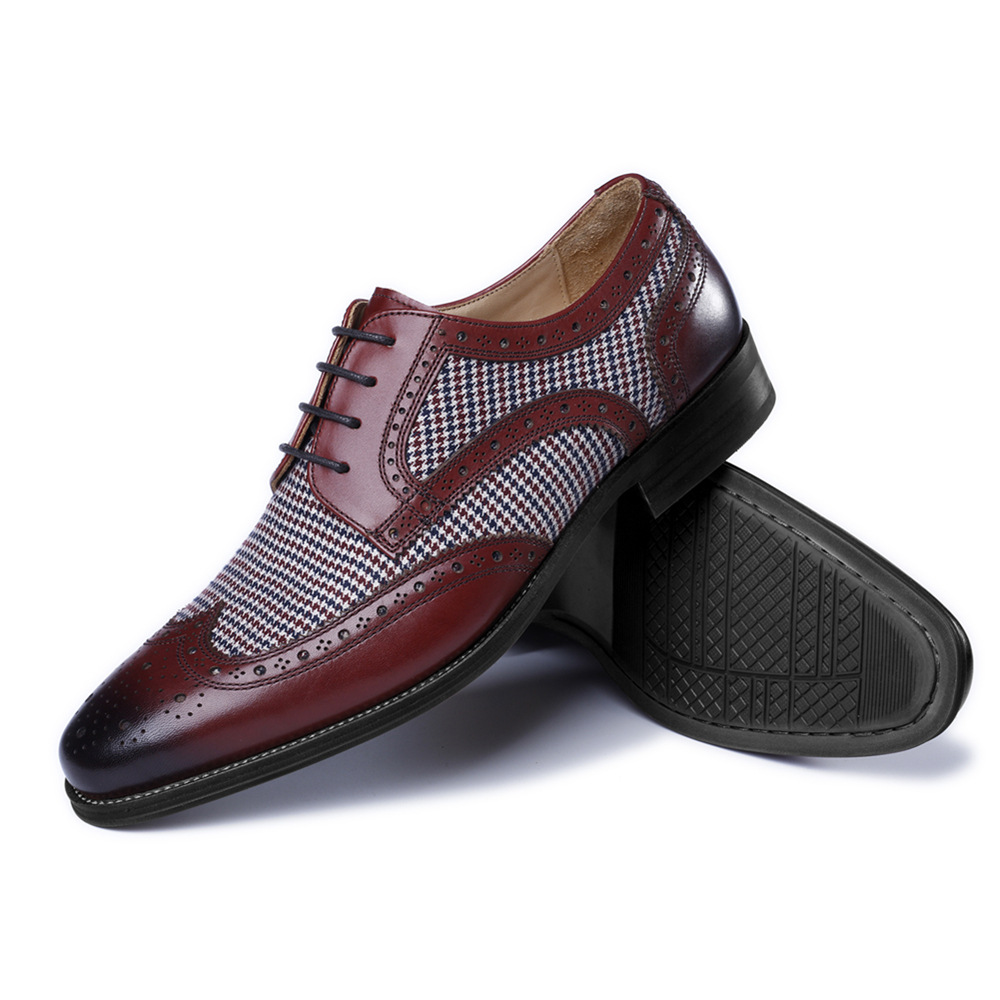 Nuove scarpe da uomo d'affari  - Oxford Shoes Brogue recensione e prezzo