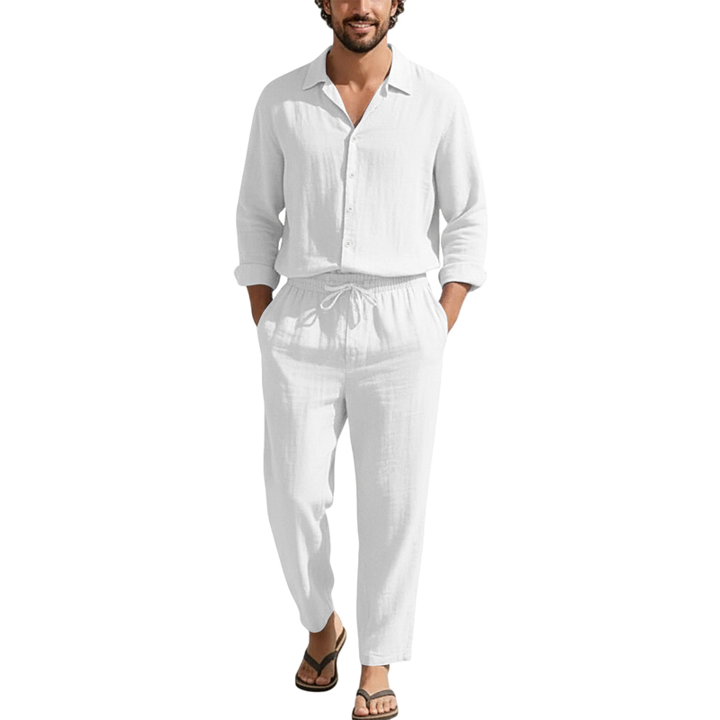 Completi Casual in Lino Primav - Men'S Fashion Loose Pants recensione e prezzo
