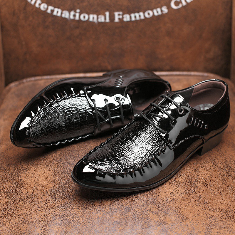 Scarpe eleganti da uomo in pel - Oxford Shoes Brogue recensione e prezzo
